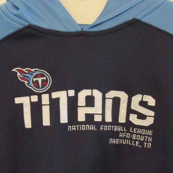 Onfield Reebok NFL Tennessee Titans Hoodie Men's Size Medium Navy/Titans Blue - Picture 1 of 9
